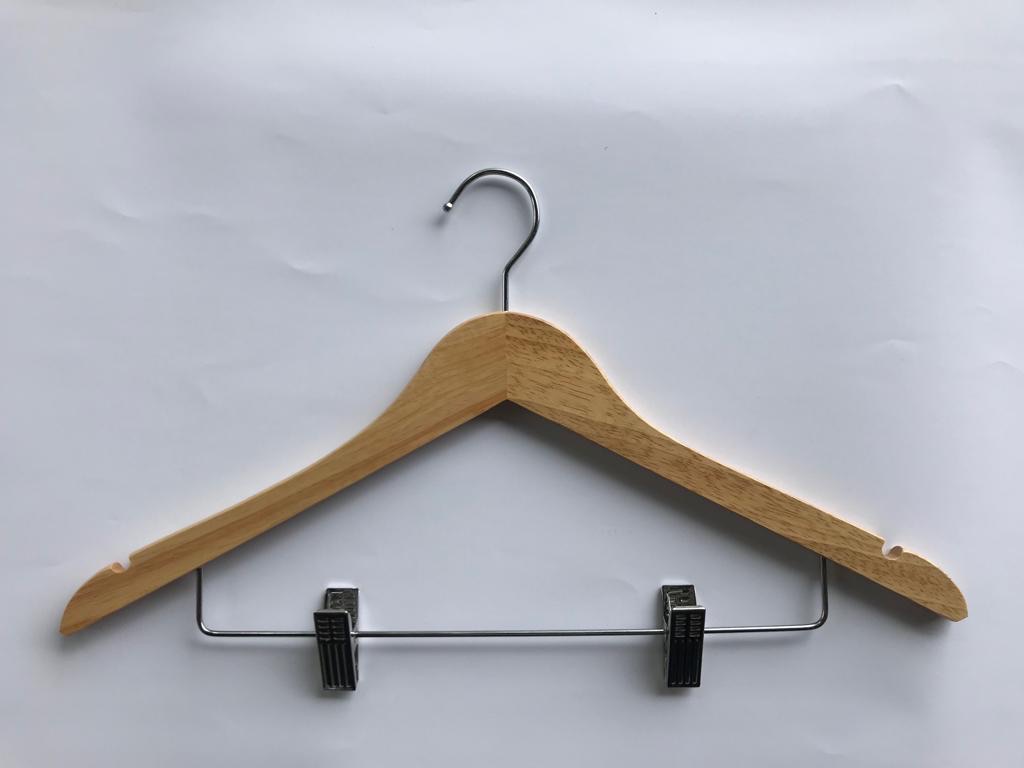 Model : AT3022  Antitheft Wooden Clothes Hanger 