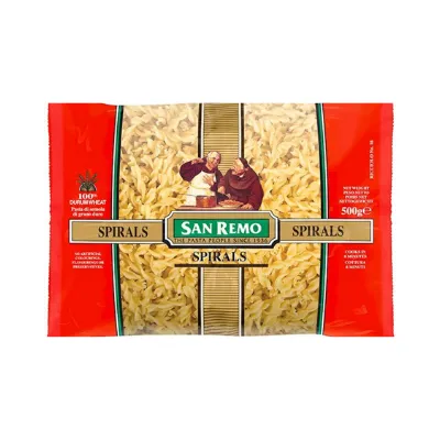 SAN REMO NO. 16 SPIRALS (12 X 500GM)