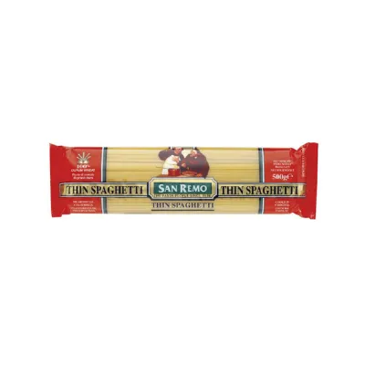 SAN REMO NO.4 THIN SPAGHETTI (20 X 500GM)