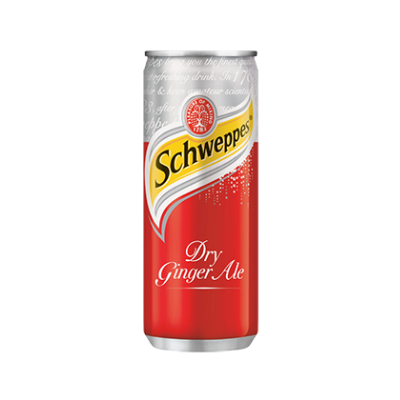 SCHWEPPES GINGER ALE (12 x 320 ml)