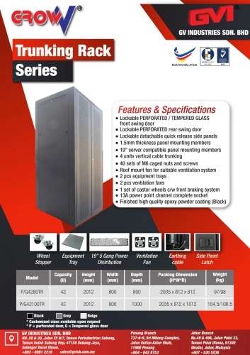 GrowV Trunking Rack Series