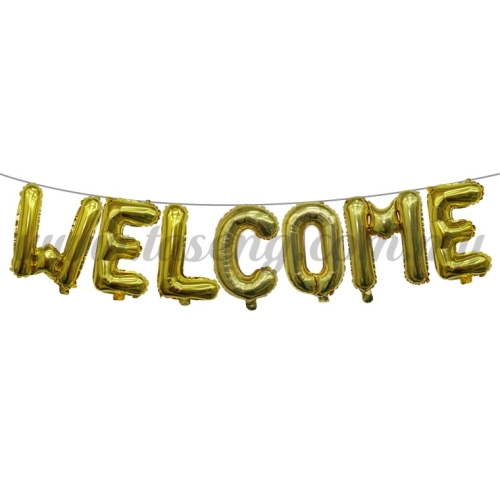 Foil Balloon Set Welcome (FB-MC-T093)