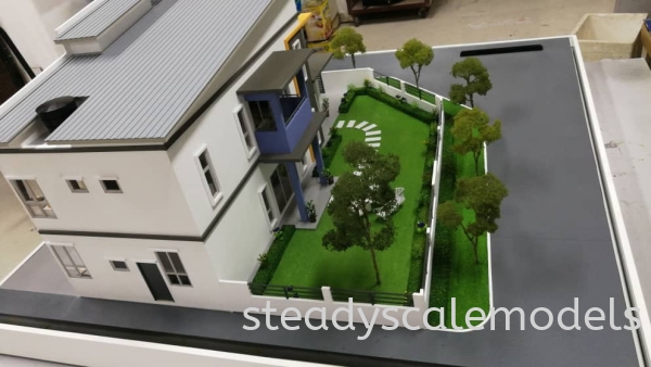 Project DSTH Project Double Storey Terrace House Kuala Lumpur (KL), Malaysia, Selangor, Kepong Architectural, Building, Model | Steady Scale Models