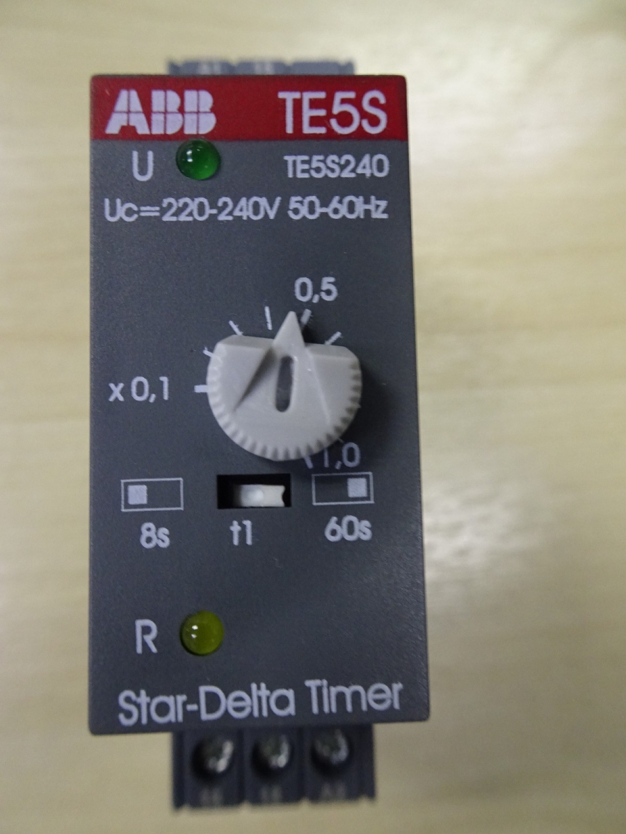 ABB TE5S-240 STAR-DELTA ELECTRONIC TIMER (220-240V/50-60HZ) ABB Electrical  Subang Jaya, Selangor,