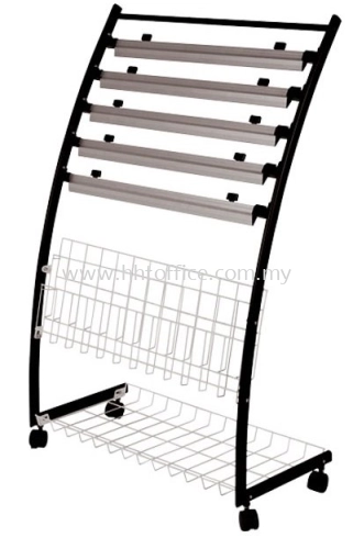 NM501-Newspaper Holder & Magazine Rack