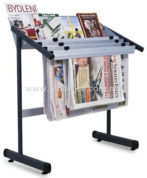 WPN38-Newspaper & Steel Magazine Holder