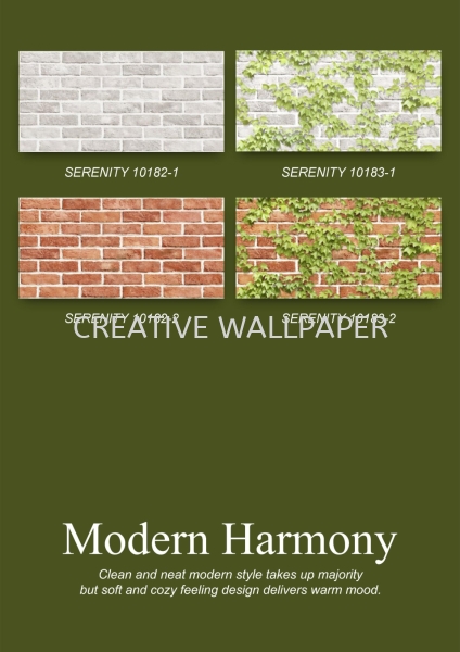 SERENITY 10182- 10183 Serenity Korea Wallpaper 2020- Size: 106cm x 15.5m Kedah, Alor Setar, Malaysia Supplier, Supply, Supplies, Installation | Creative Wallpaper
