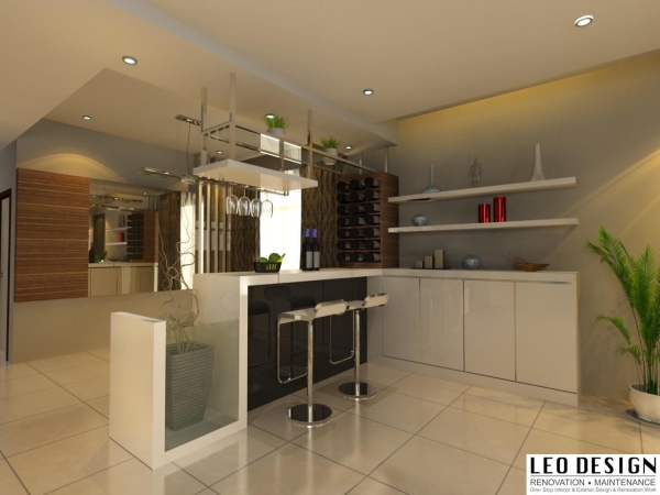 Bar Area Design Bar Area Design Kangkar Pulai, Johor Bahru(JB), Skudai Design, Renovation | Leo Design Sdn Bhd