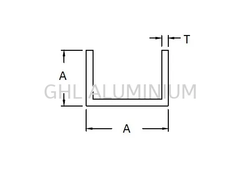 Aluminium Channel(Equal)