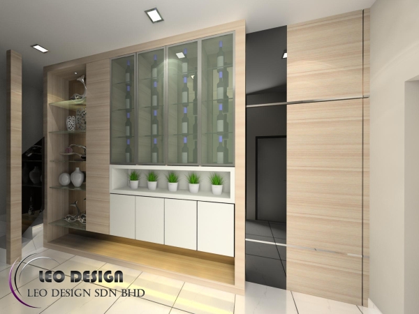 Display Cabinet Design Display Cabinet Design Living Design Kangkar Pulai, Johor Bahru(JB), Skudai Design, Renovation | Leo Design Sdn Bhd