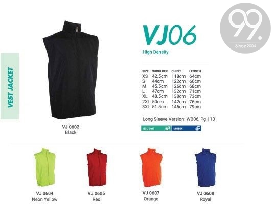 Micro Fiber Vest Vest Apparel Ready Make Products Selangor, Malaysia, Kuala Lumpur (KL), Kajang Uniform, Manufacturer, Supplier, Supply | 99 Uniform Factory Sdn Bhd