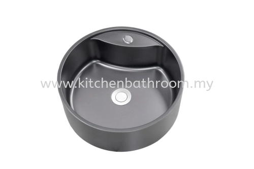 COUNTER TOP BASIN - NANO BLACK