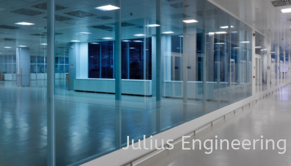 Full Height Tempered Glass Partition Architectural & Flooring Johor Bahru (JB), Malaysia Service | Julius Engineering Sdn Bhd