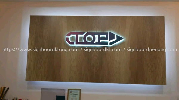 Ctoe Eg box up led backlit lettering signage at Subang jaya Kuala Lumpur  3D LED BACKLIT BOX UP SIGNBOARD Selangor, Malaysia, Kuala Lumpur (KL) Supply, Manufacturers, Printing | Great Sign Advertising (M) Sdn Bhd