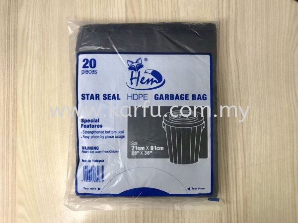 28" X 36" GARBAGE/RUBBISH BAG Penang, Malaysia, Bukit Mertajam Supplier, Manufacturer, Supply, Supplies | Karfu Enterprise Sdn Bhd