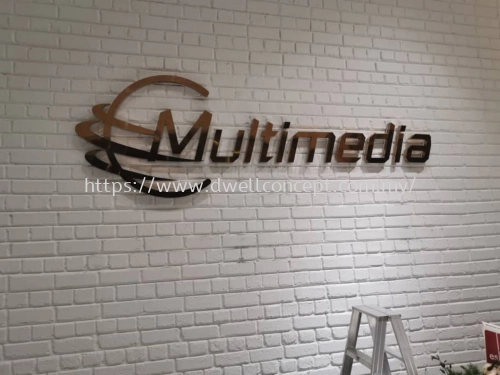 STAINLESS STEEL 3D BOX UP SIGNBOARD AT KLANG | KUALA LUMPUR (KL) | KEPONG | PETALING JAYA (PJ) | DAMANSARA | SELAYANG