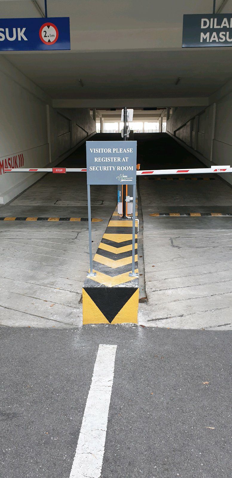 Aluminium Bending Notice Sign