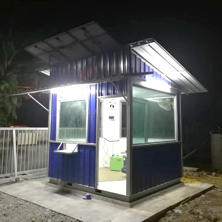 Guard House powered by Solar Energy Guard House Solar System Selangor, Malaysia, Kuala Lumpur (KL), Jenjarom Supplier, Installation, Supply, Supplies | Hua Hong Technology Sdn Bhd