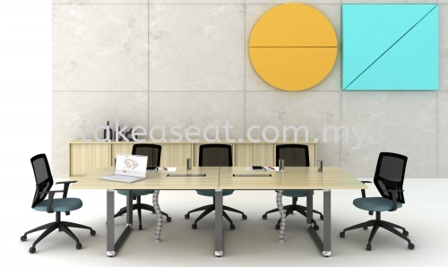 RECTANGULAR CONFERENCE TABLE + CABINET SET