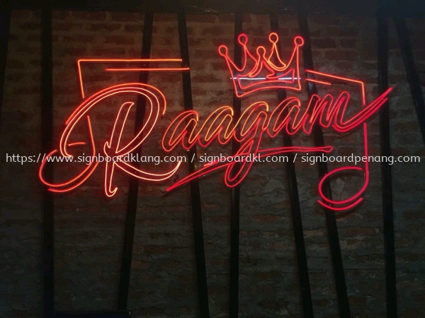 Raagam 3D LED neon bar signage at SS2 petaling jaya Kuala Lumpur LED NEON SIGNAGE Klang, Malaysia Supplier, Supply, Manufacturer | Great Sign Advertising (M) Sdn Bhd