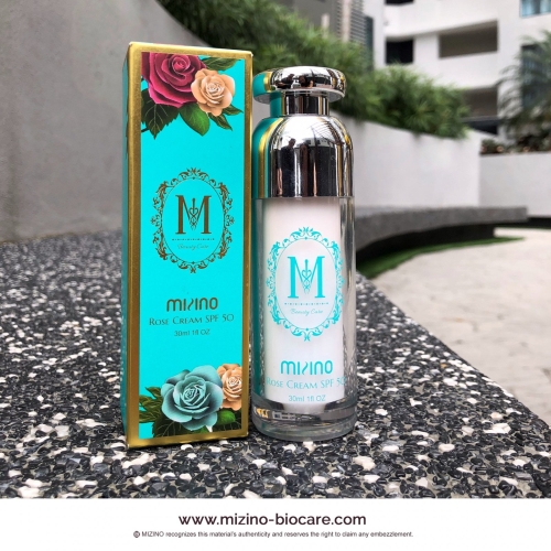 Mizino Rose Cream SPF 50 玫瑰🌹精华素颜霜