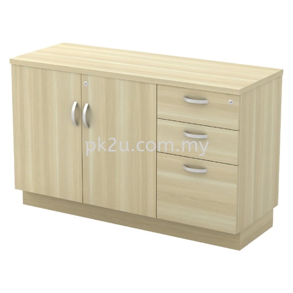 SC-YDP-7123 - Swinging Door + Fixed Pedestal 2D1F Side Cabinet Filing Cabinet / Office Cabinet Filing Cabinet / Storage Cabinet Johor Bahru (JB), Malaysia Supplier, Manufacturer, Supply, Supplies | PK Furniture System Sdn Bhd