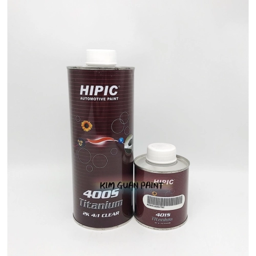 HIPIC 400s Clearcoat TITANIUM 2K 4-1 CLEAR