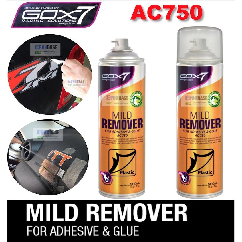 AC750 MILD REMOVER FOR ADHESIVE & GLUE 500ML