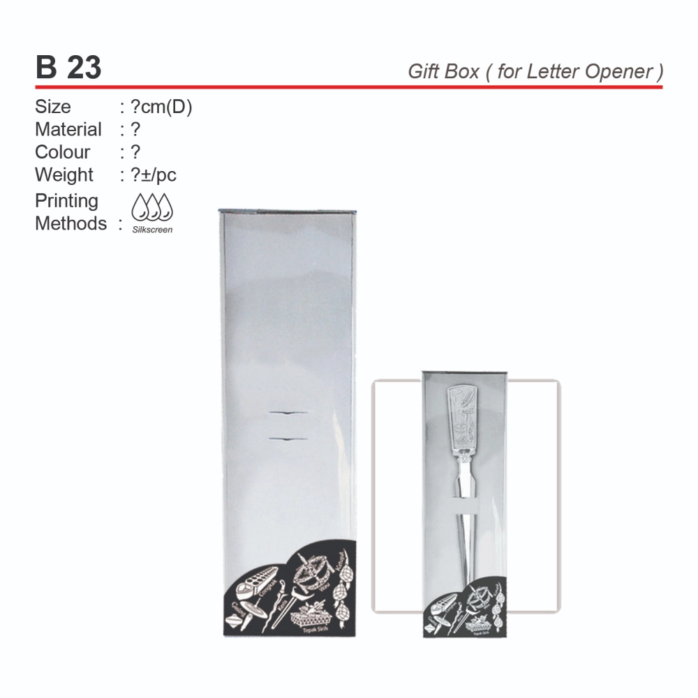 B23  Gift Box (for Letter Opener) (A)