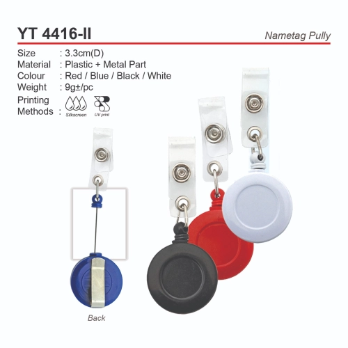 YT4416-II  Nametag Pully (A)