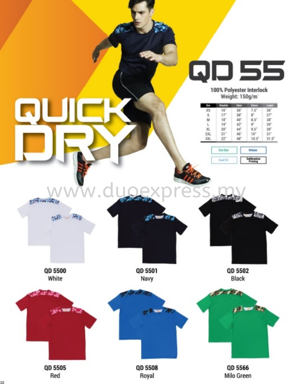 Roundneck QuickDry T shirt