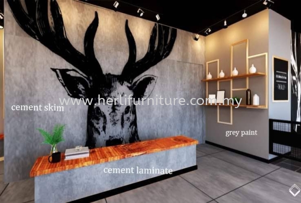  Feature Wall Design Commercial Design Johor Bahru (JB), Malaysia, Skudai Service, Supplier, Supply, Supplies | Her Li Furniture And Renovation (M) Sdn Bhd