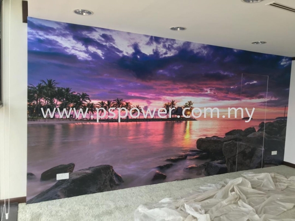 Wall Sticker Signage  INKJET STICKER INKJET PRINTING Selangor, Malaysia, Kuala Lumpur (KL), Puchong Manufacturer, Maker, Supplier, Supply | PS Power Signs Sdn Bhd