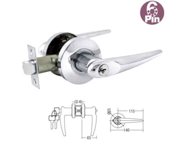 SGTL 6503 Tubular & Cylindrical Mechanical Locks Johor Bahru JB Malaysia Supplier, Supply, Supplies | KOON SIONG KEY MARKETING SDN BHD