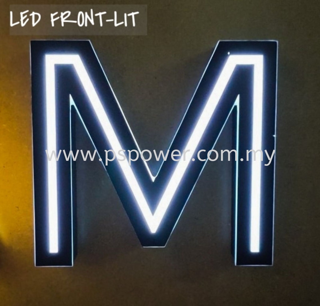 LED FRONT-LIT ACRYLIC SIGNAGE