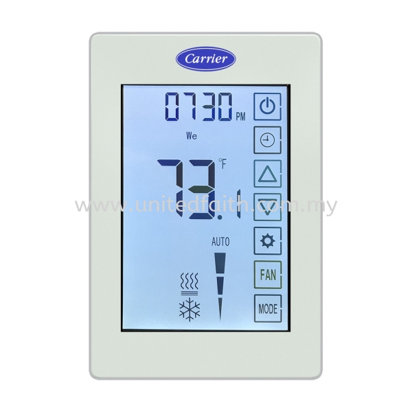 ComfortVu™ BACnet® Plus Thermostat TBPL-24-H-C 24Vac Plus Models TBPL-24-H-C  TBPL24-HM-C Carrier BACNet HVAC Controllers Air Conditioning Control System Selangor, Malaysia, Kuala Lumpur (KL), Singapore, Puchong, Petaling Jaya (PJ), Pandan Jaya Supplier, Suppliers, Supply, Supplies | United Faith Sdn Bhd