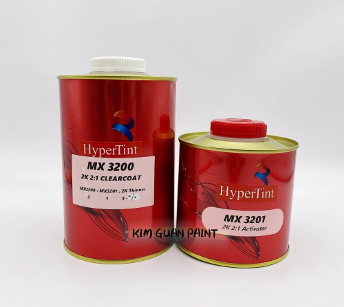 Hypertint Mx 3200 2K 2:1 Clearcoat with Hardener