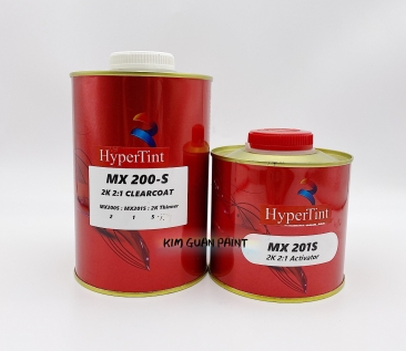 Hypertint Mx 200S 2K 2:1 Clearcoat with Hardener