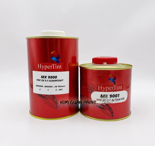 Hypertint Mx 9000 VOC 2k 2:1 Clearcoat with Hardener