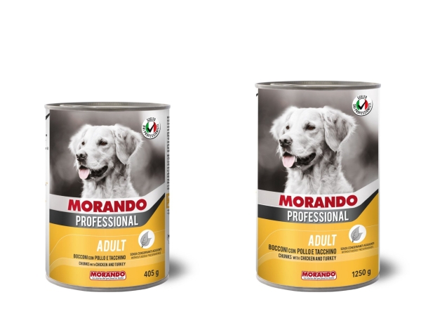 09961 & 09963 MP CHUNKS with CHICKEN AND TURKEY  Morando Professional - Wet in Tins Dog Food Morando Selangor, Malaysia, Kuala Lumpur (KL), Sungai Buloh Supplier, Suppliers, Supply, Supplies | Petopet Marketing Sdn Bhd