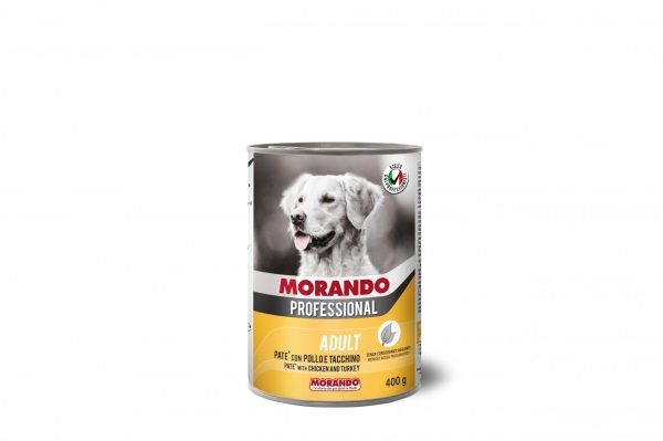 09887 MP PATE with CHICKEN AND TURKEY 400gr Morando Professional - Wet in Tins Dog Food Morando Selangor, Malaysia, Kuala Lumpur (KL), Sungai Buloh Supplier, Suppliers, Supply, Supplies | Petopet Marketing Sdn Bhd