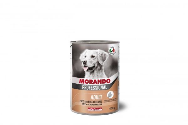 09886 MP PATE with CHICKEN & LIVER 400gr Morando Professional - Wet in Tins Dog Food Morando Selangor, Malaysia, Kuala Lumpur (KL), Sungai Buloh Supplier, Suppliers, Supply, Supplies | Petopet Marketing Sdn Bhd