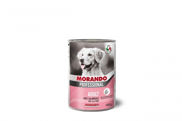 09894 MP PATE with PORK 400gr Morando Professional - Wet in Tins Dog Food Morando Selangor, Malaysia, Kuala Lumpur (KL), Sungai Buloh Supplier, Suppliers, Supply, Supplies | Petopet Marketing Sdn Bhd