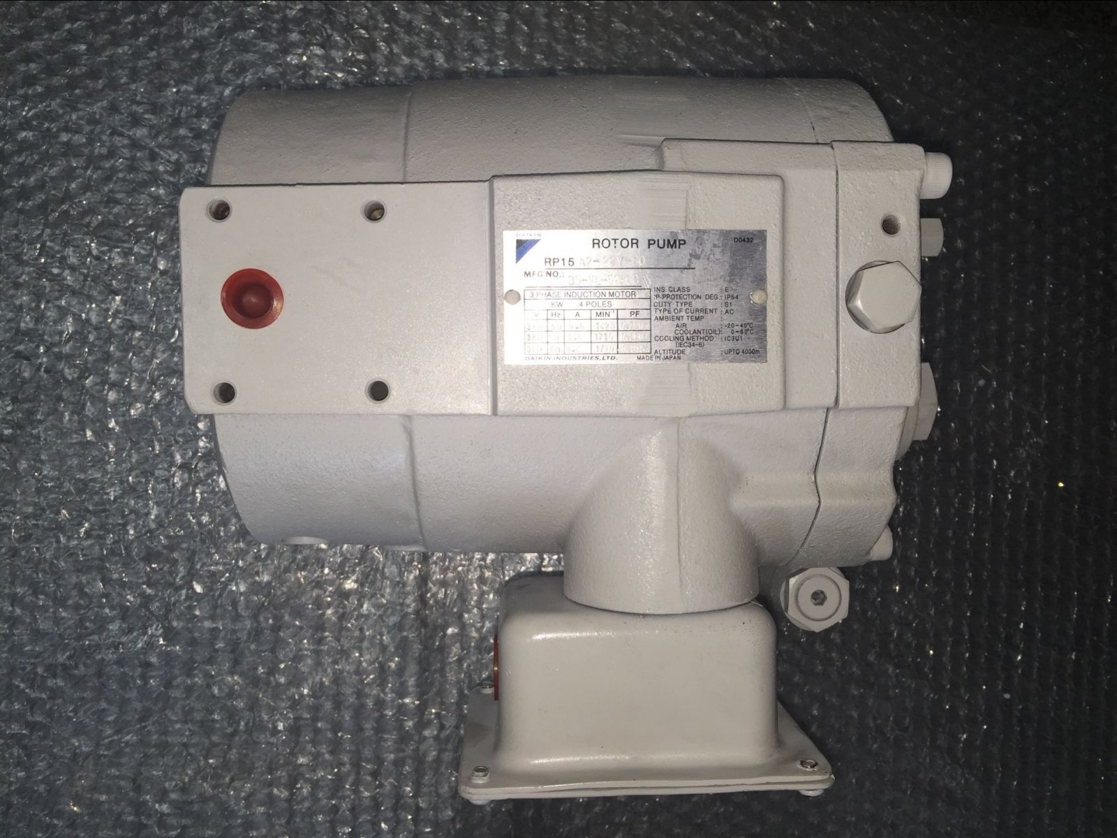 DAIKIN RP Series Rotor Pump Supply by Fictron Malaysia Singapore Thailand Indonesia