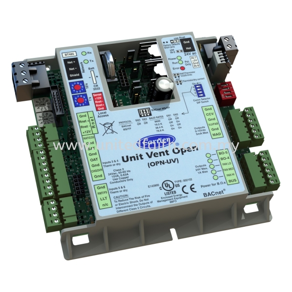 i-Vu® UV Open OPN-UV Carrier BACNet HVAC Controllers Air Conditioning Control System Selangor, Malaysia, Kuala Lumpur (KL), Singapore, Puchong, Petaling Jaya (PJ), Pandan Jaya Supplier, Suppliers, Supply, Supplies | United Faith Sdn Bhd