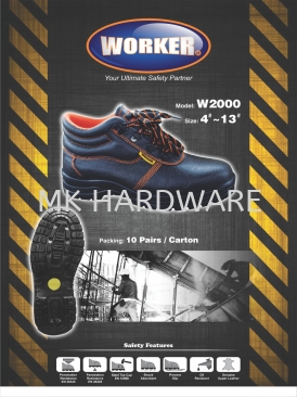WORKER MID CUT SAFETY SHOE