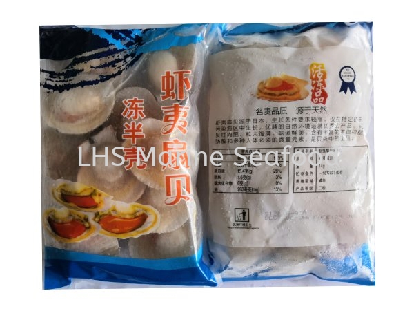 Scallop Half Shell Scallop and Calms Johor Bahru (JB), Malaysia, Skudai Supplier, Suppliers, Supply, Supplies | Lean Hup Shun Marine Seafood Sdn Bhd