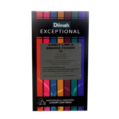 DILMAH EXCEPTION LIVELY LIME & ORANGE TEA