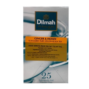 DILMAH GINGER & HONEY TEA