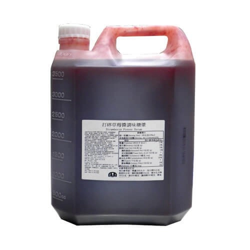 STRAWBERRY CONC.SYRUP 5.0KG (I)